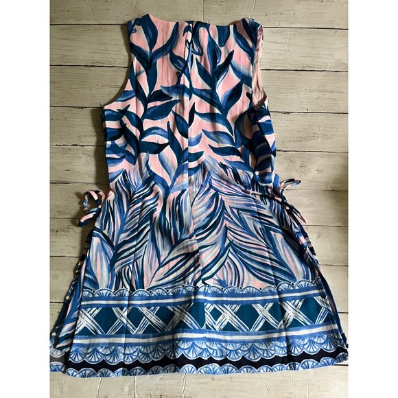 NWOT Lilly Pulitzer Donna Printed Romper Pink Tropics Tint Heat Wave Engineered - Picture 3 of 6